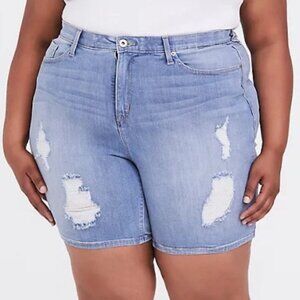Torrid sky high skinny shorts